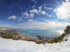 monaco, winter, crevisio