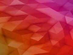 закрытие красочного фона с большим количеством треугольников