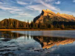 rundle, mount, banff