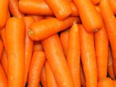морковь, оранжевый, растительный