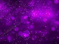 фиолетовый блестящий фон со звездами и сверчками