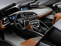 закрытие приборной панели автомобиля с рулевым колесом и огнями приборной панели