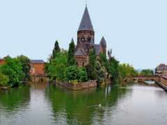 франция, храм, город
