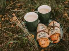 пикник, кофе, природа