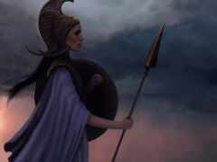 athena, богиня, греческое