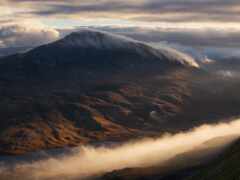 гора, шотландия, фото