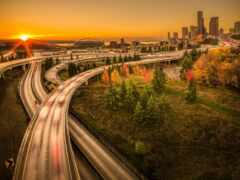 seattle, city, skyline