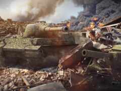 есть два резервуара, которые находятся в обломках здания