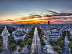 париж, франция, город