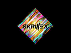 skrillex, фон, логотип