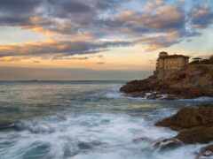 boccale, италия, замок