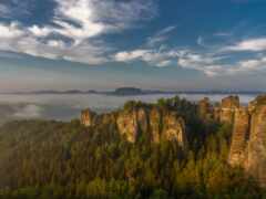 швейцария, гора, саксон