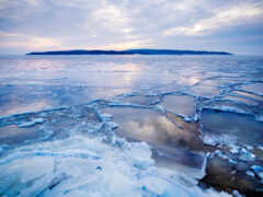 арктические, льдые, рекы