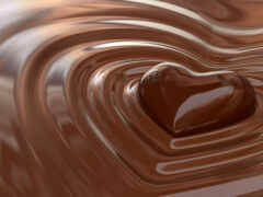 шоколад, сердце