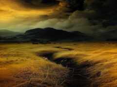 есть поле с потоком, проходящим через него