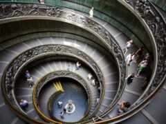 vatican, staircase, museum