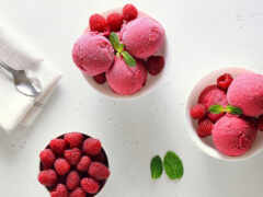 мороженое, лед, ягода