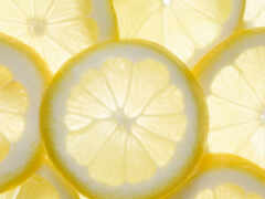 лимон, вода, лимоны