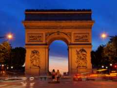париж, арка, триумфальная