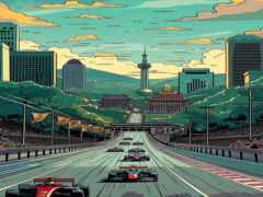 мультфильм о городе с большим количеством автомобилей на дороге