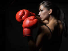 женщины, бокс