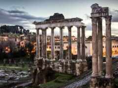 forum, roman, храм