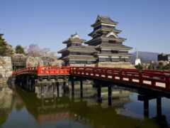 castle, matsumoto, мост