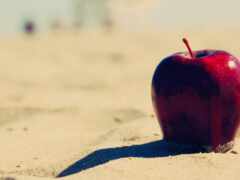яблочный, красный, песочный