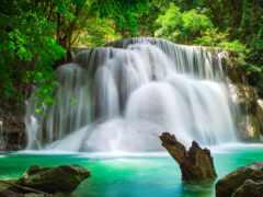 водопад, таиланд, фото