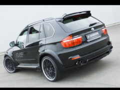 bmw x5 с черной краской и черным ободом