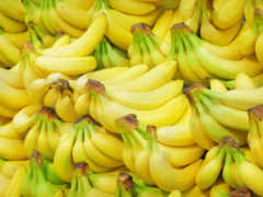 бананы, фрукты, текстура