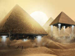 пирамиды, египет, египетских