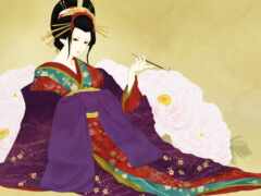 живые, кимоно, искусство