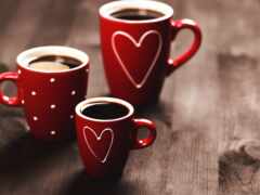 кофе, чашка, любовь