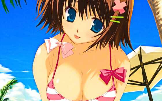 Anime babe bikini wallpaper