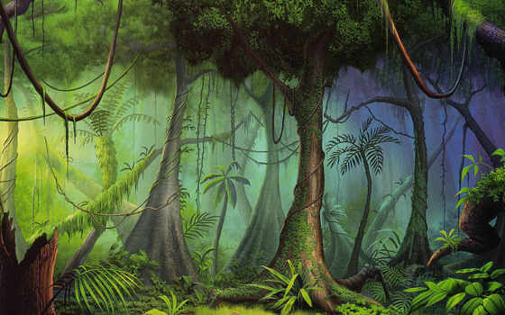 Wallpaper jungle as well as lesbians, zanzisbar, section Fantasy, size ...