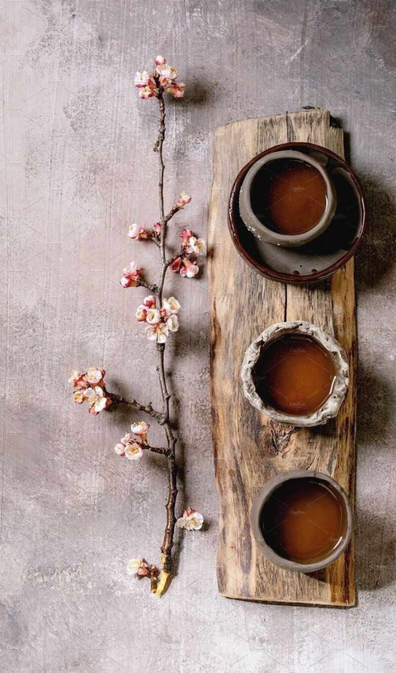 japanese, cup, чая, напиток