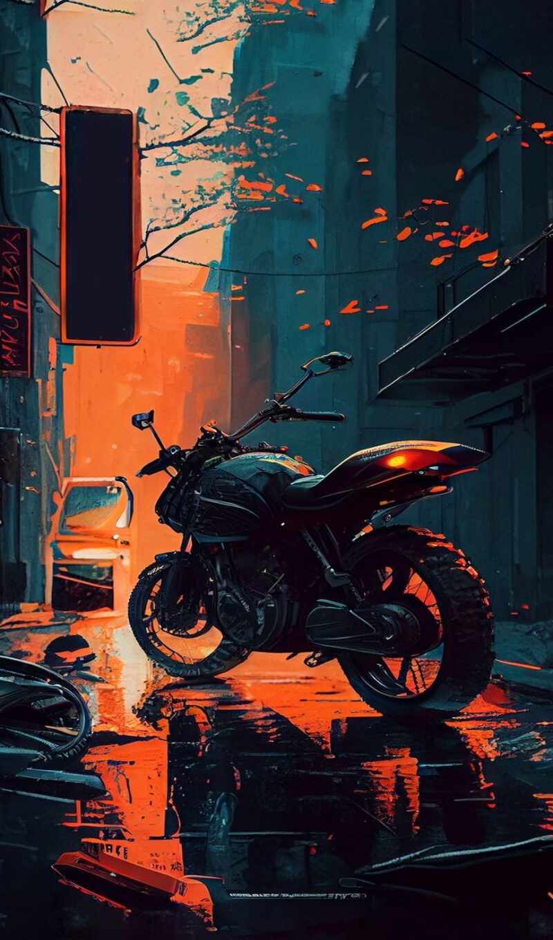 art, мотоцикл, bike