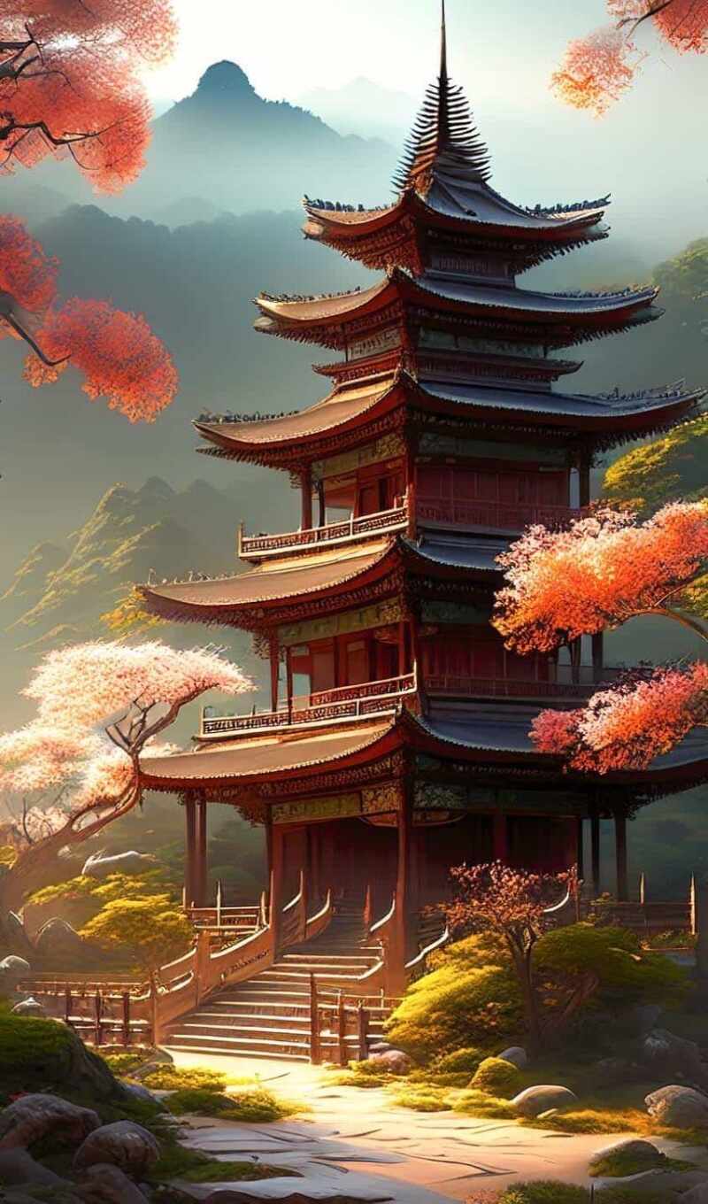 temple, Japan, munazjapan