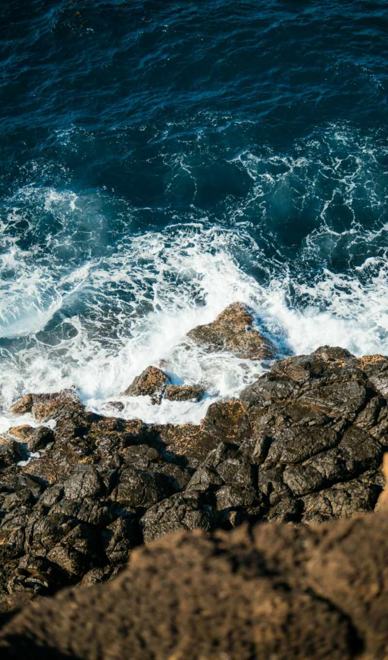 free, best, the waves, rocks, sea, ocean, bondi