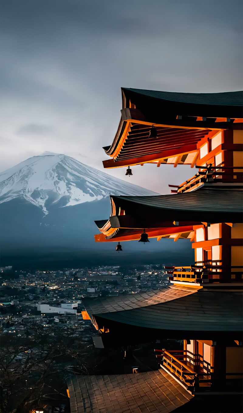 Japan, pagoda