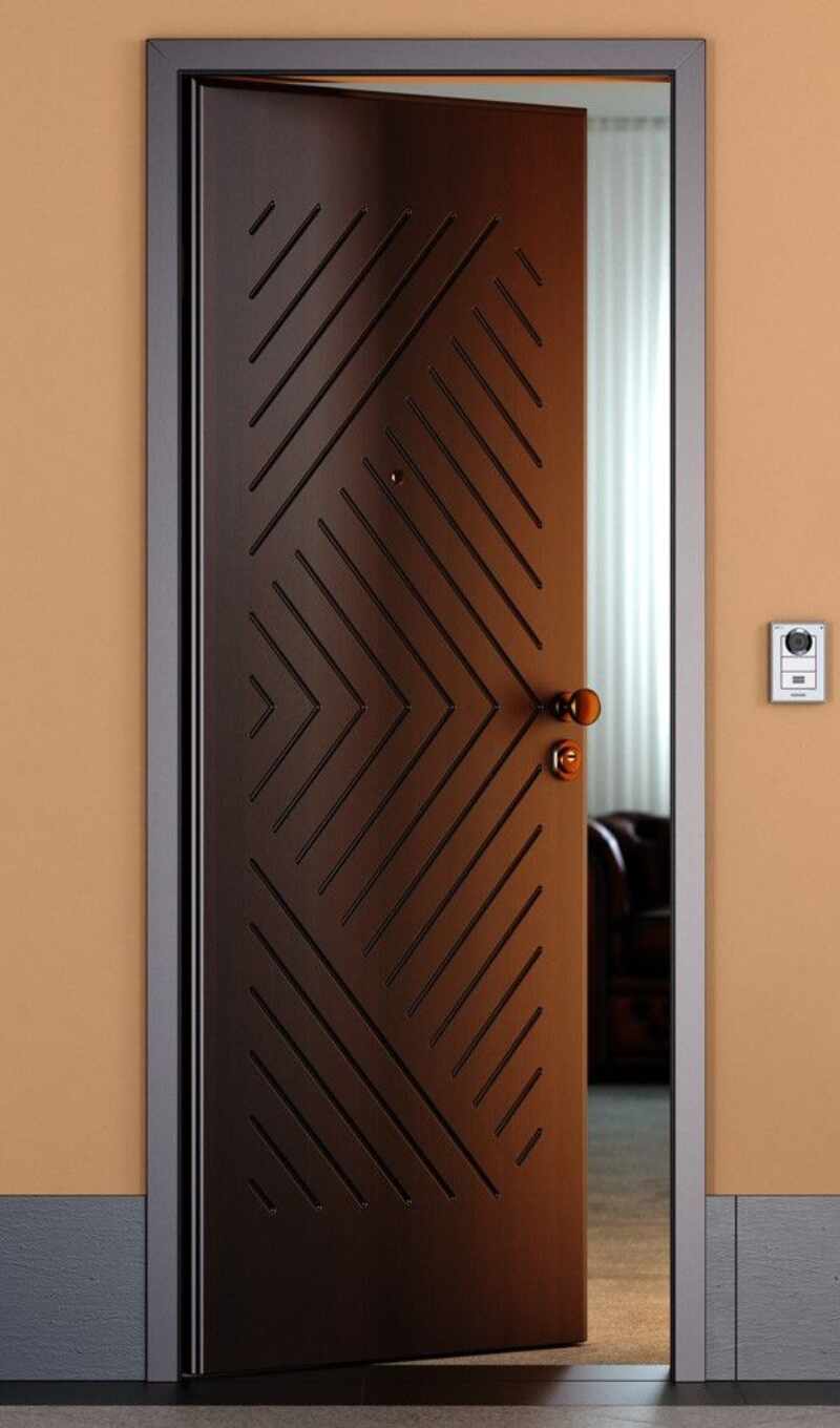 design, интерьер, дверь, wooden
