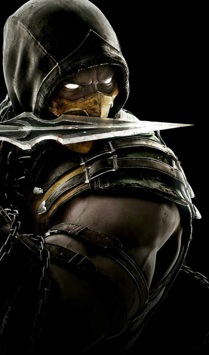 iphone, mortal, kombat, person, ios, androide, somente, ível, gold