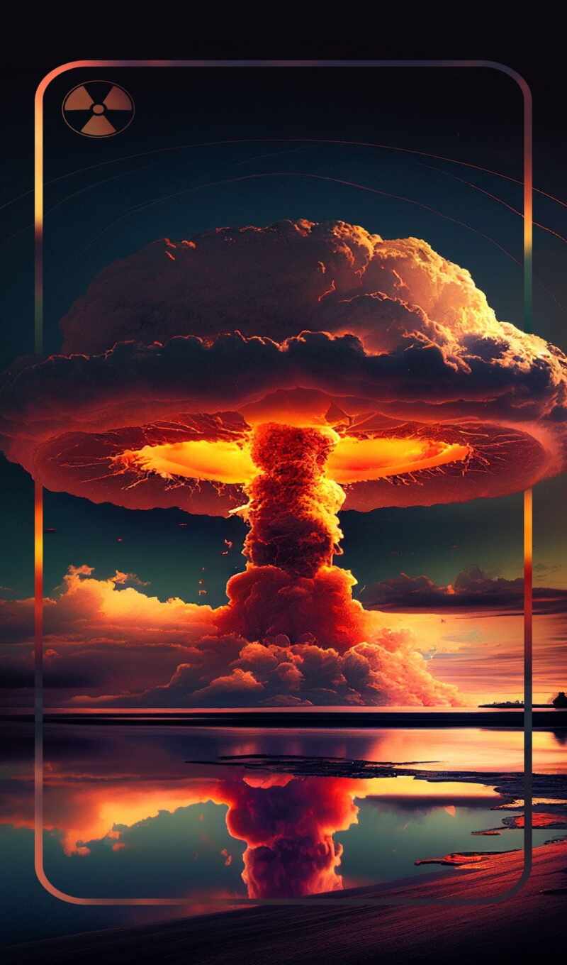 взрыв, бомба, ай, mushroom, nuclear