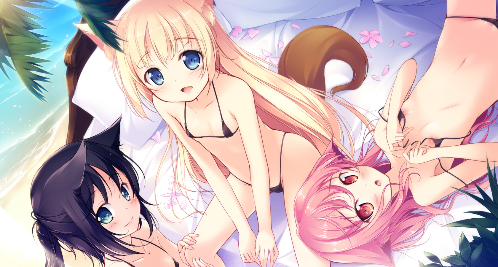 Anime hentai neko girls фото 78