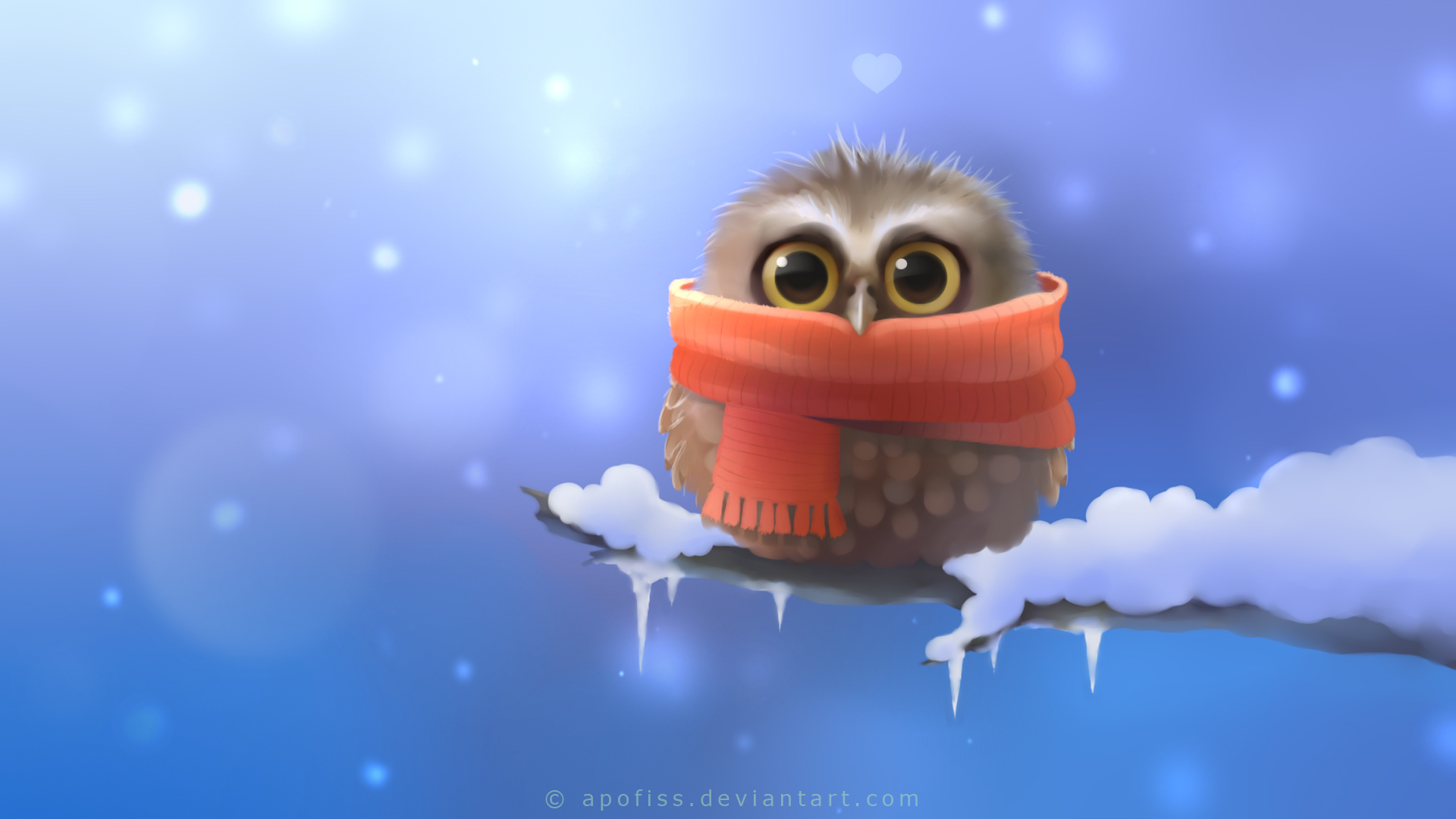 сова, совёнок, птица