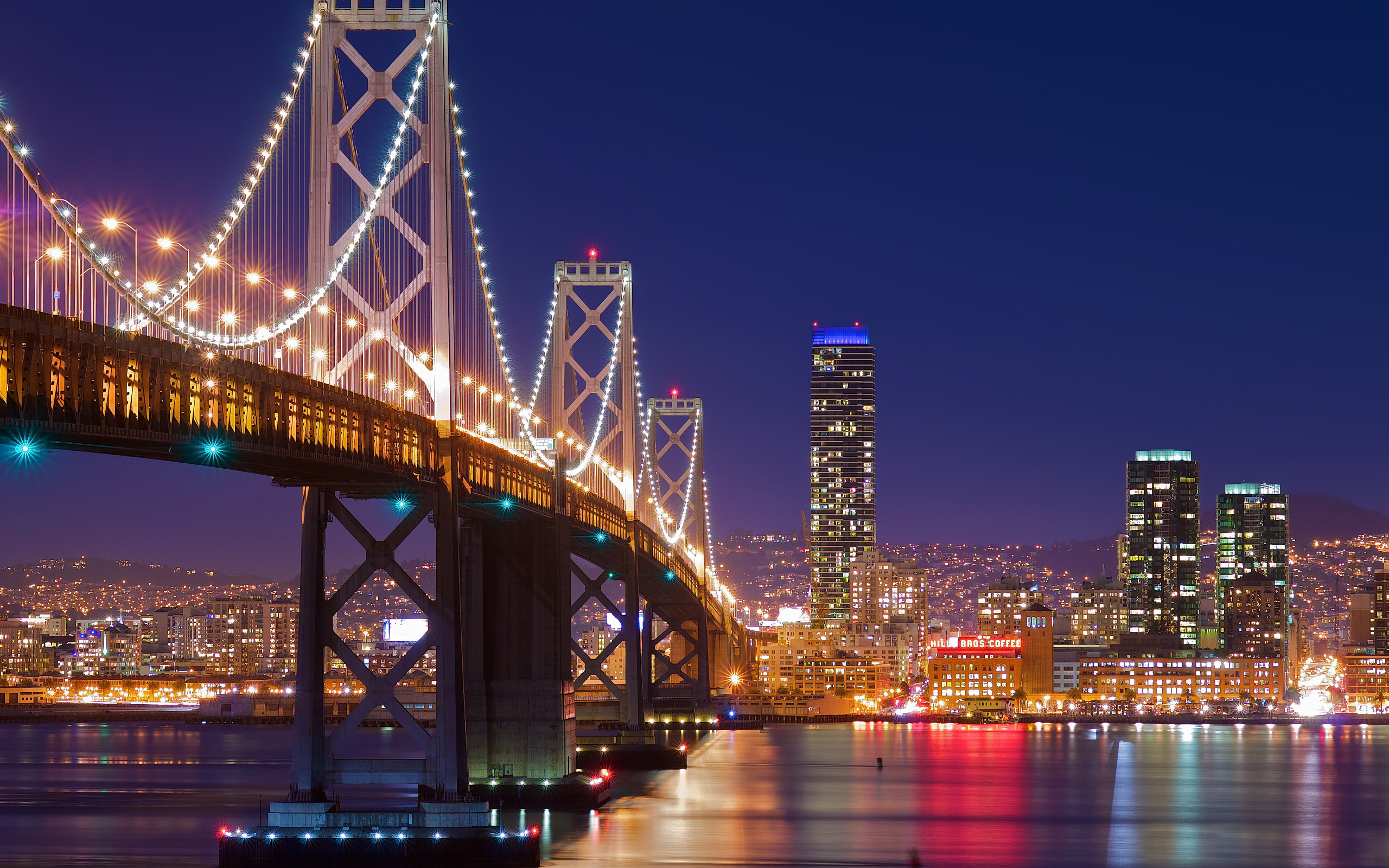 san, francisco, мост Фон № 90594 разрешение 2560x1600