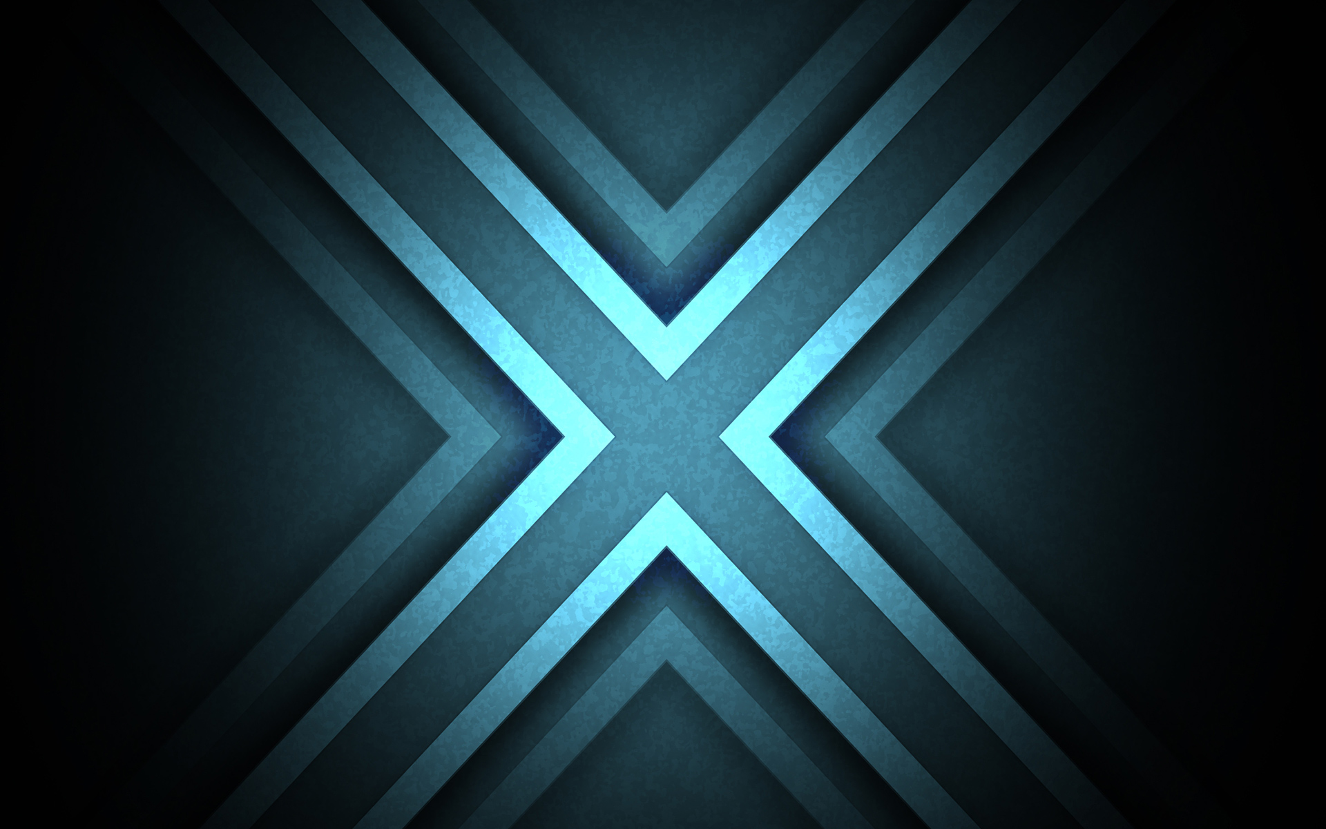 синий, узор, абстракция