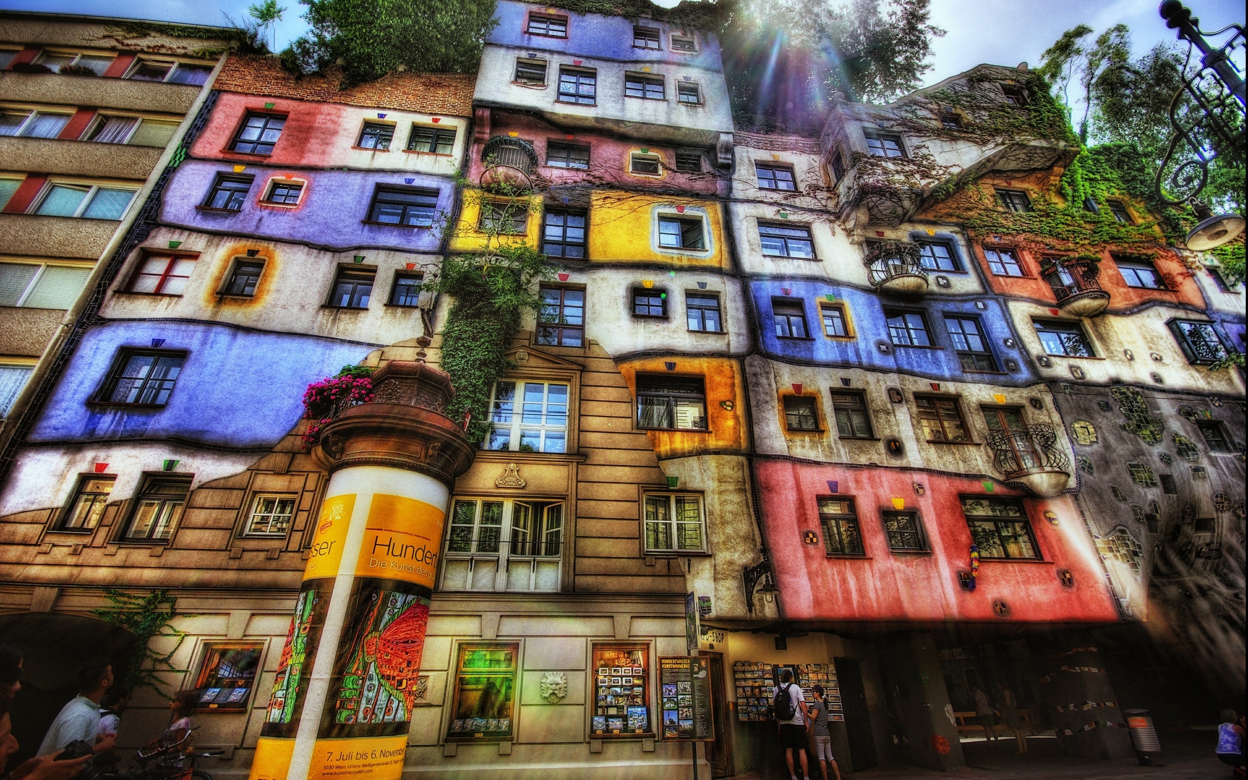 vienna, hundertwasser, австрия