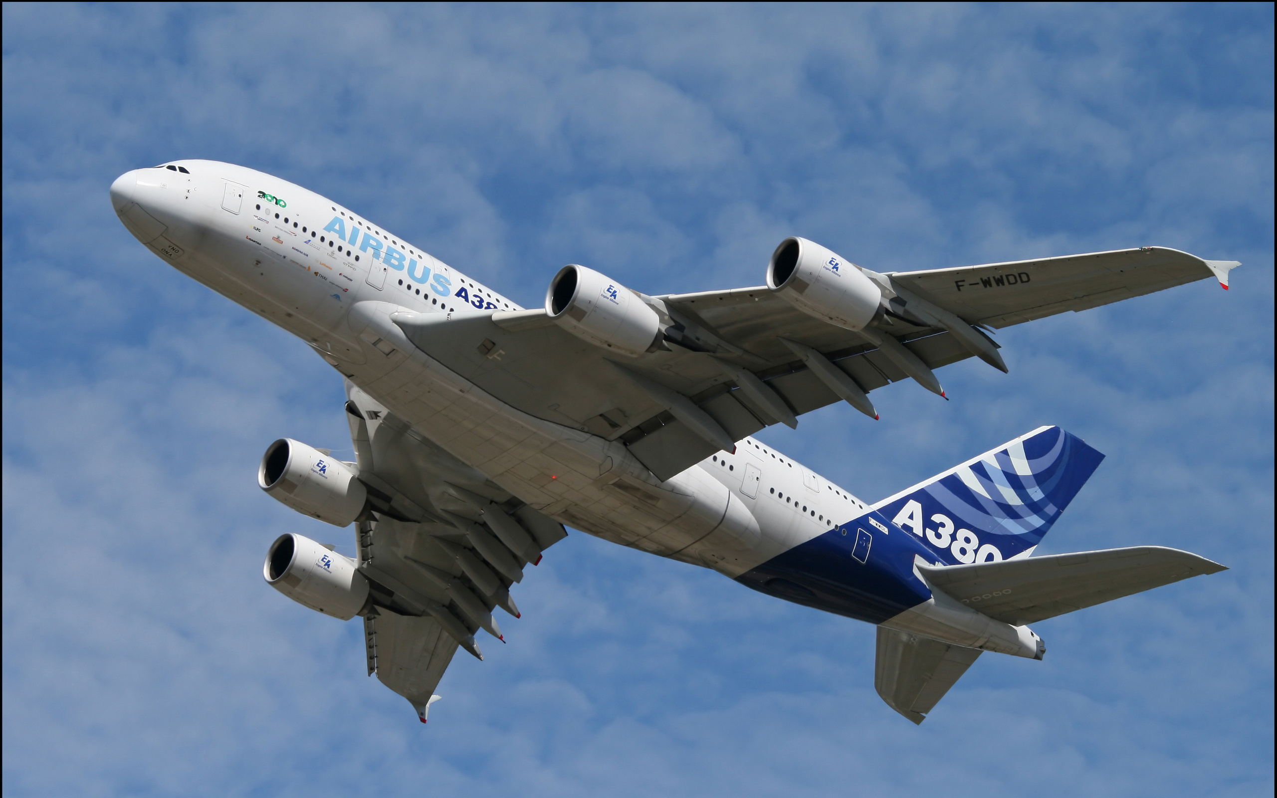 воздушный автобус, соединение No 21307 Разрешение 2560x1600